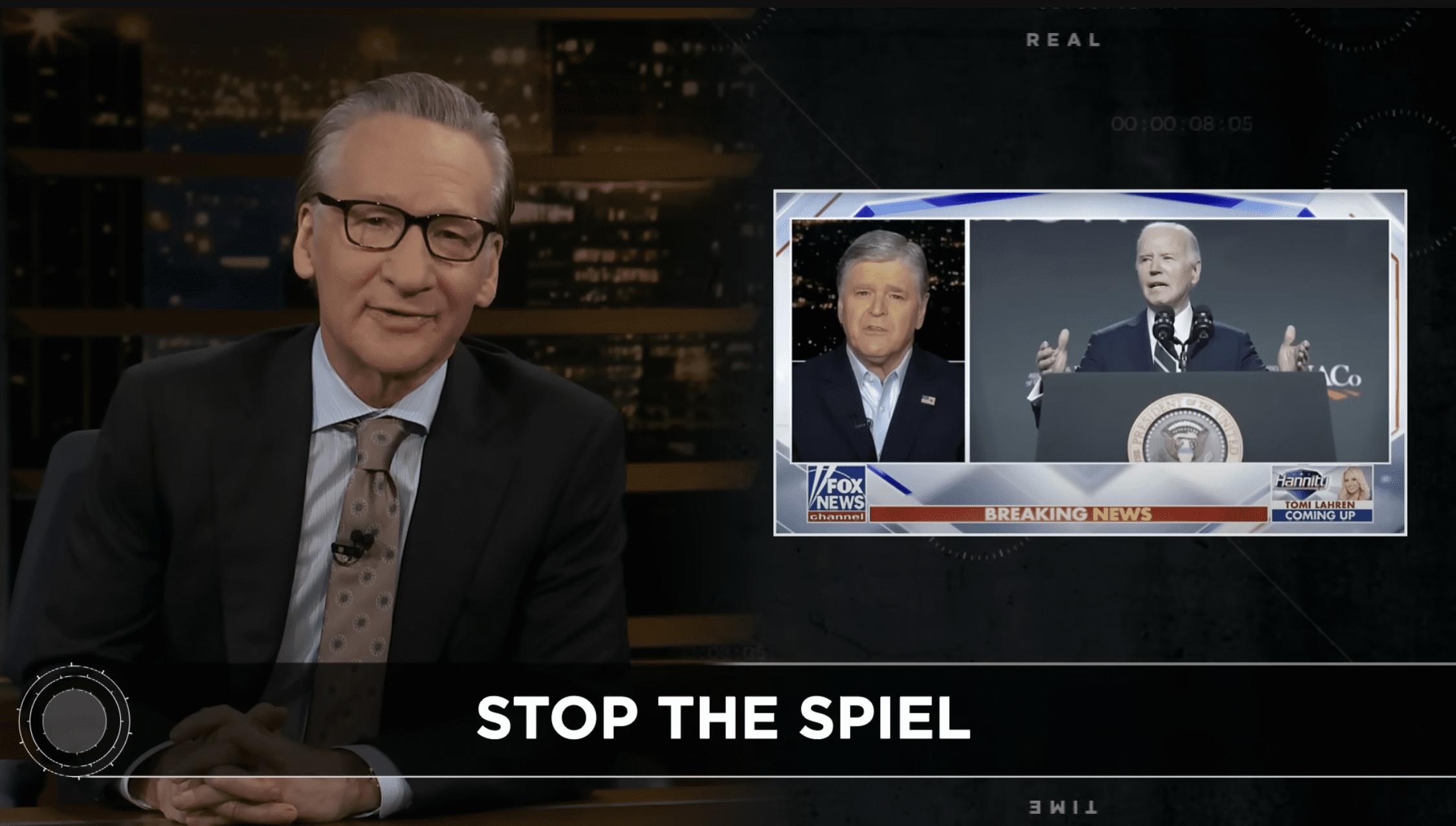 Bill Maher and Sean Hannity